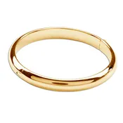 14K Gold Plated Bangle Bracelet