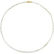 10ctw LG Pear Tennis Necklace