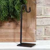 Black Metal Hook Display Stand, 10 in