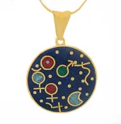 14K Gold Cosmic Moment Charm