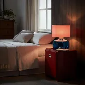 Pillowfort Glass Table Lamp