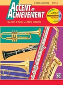 Alfred Accent on Achievement Bb Tenor Saxophone Book 2