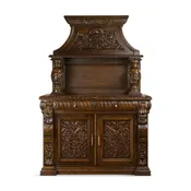 KILIGHARRAH – Architectural Hand-Carved Solid Wood Sideboard