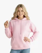 Adult Baby Pink Hooded Sweatshirt