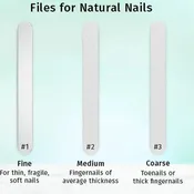 Diamancel® Nail Files #1, #2 and #3 - Sold Individually or Bundle & Save