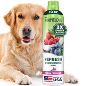 TropiClean Berry + Coconut Deodorizing Pet Spray, 10oz