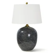 Ceramic Ebony Table Lamp
