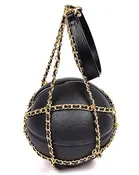 Chain Basketball Crossbody — Bagz & Bling