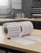 Numbered Inventory Clothing Labels