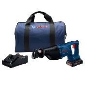 Bosch CRS180-B15-RT 18V 1-1/8 In. D-Handle Reciprocating Saw Kit with (1) CORE18V 4.0 Ah Compact Battery Reconditioned