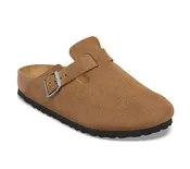 Boston Soft Footbed - The Birkenstock Clog in Dark Tea