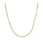14K Gold Bead Necklace