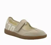The Aya MaryJane Sneaker in Beige