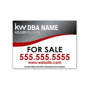 18″x24″ Eco Hanging Sign 2 (Keller Williams)