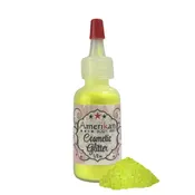 Amerikan Body Art | Face Paint Glitter Poof - Neon Electric Yellow (1/2oz) #33