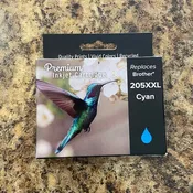 Brother Extra High Yield Ink Cartridge Cyan LC205C