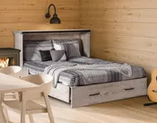 6 inch Mission Mobile Murphy Bed