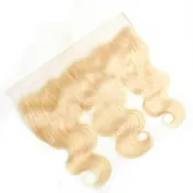 613 Blonde bossy wave Frontal