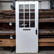 Salvaged Mail Room Door