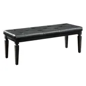 Homelegance Allura Bed Bench in Black 1916BK-FBH