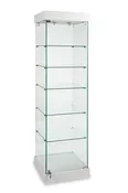 20″ Glass Tower Display Case – VS-F28