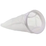 7"x16" 300 micron NYLON MESH Pre-Filter Bag with Vinyl Flange