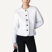 Atelier Cinch Jacket - Ivory Boucle