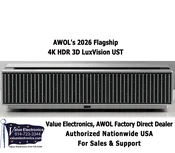 AWOL Flagship 3D LuxVision UST Projector