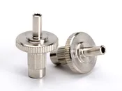 Bridge Post Conversion Set, Nashville to ABR1, M5/.140, Steel, 2mm Hex Broach, Nickel