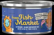 Fish Market Salmon & Shrimp Recipe in Gravy, 3 oz