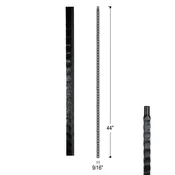 Gothic Plain Iron Baluster