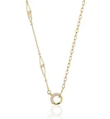 23'' Filigree Link 18kt Necklace