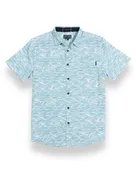 Baja Llama - ROLL TIDES - BLUE 7-SEAS™ BUTTON UP