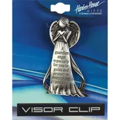 Auto Visor Clip Silver Guardian Angel