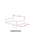 8x10 U-Head (SJ) - Direct Scaffold Supply | DSS Scaffolding, Formwork, Shoring