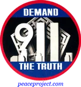 9/11: Demand The Truth – Button / Pinback or Magnet (1.75″)
