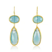 Alexa Chalcedony Earrings