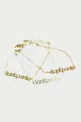 Don't Panic Chain Bracelet