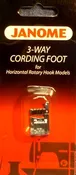 3-Way Cording Foot (5/7mm Machines)