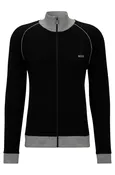BOSS Men’s Mix&Match Zip-Up Loungewear Jacket 50469548-001 - Black