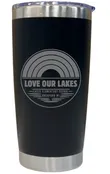 "Love Our Lakes" Engraved Rhino Can — Swift Printing