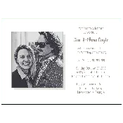 15th Wedding Anniversary Party Invitation, Style 2 Sample G