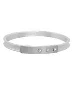 Annulet Charcoal Gold Bangle