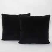 Black Velvet Pillow