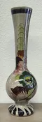 12" Hand-Painted Pottery Vase - Mexico
