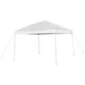 10'x10' Outdoor Pop Up Event Slanted Leg Canopy Tent with Carry Bag