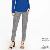 A La Carte Medallion Print Pant