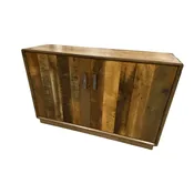 54″ Natural Barnwood Media Cabinet | Coco
