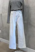 Ara Straight Fit Cotton Pants