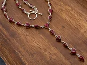 18" Red Jasper Lariat